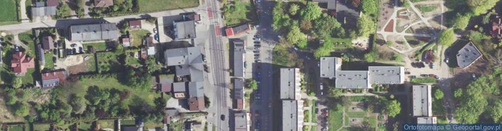 Zdjęcie satelitarne Allegro One Box, zielony automat