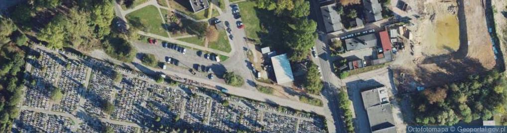 Zdjęcie satelitarne Allegro One Box, zielony automat