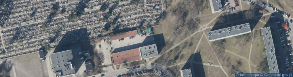 Zdjęcie satelitarne Allegro One Box, zielony automat