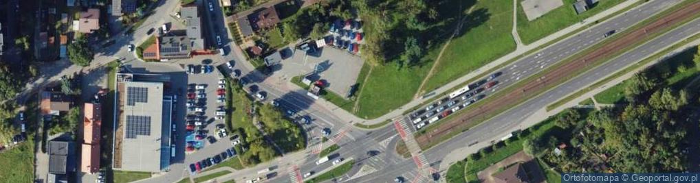 Zdjęcie satelitarne Allegro One Box, zielony automat