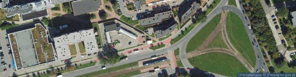 Zdjęcie satelitarne Allegro One Box, zielony automat