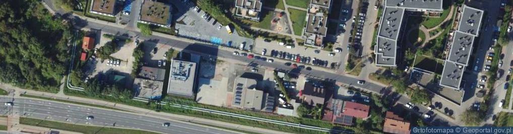 Zdjęcie satelitarne Allegro One Box, zielony automat