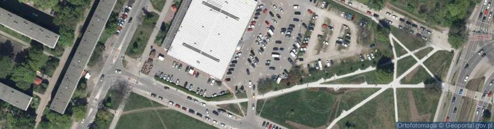 Zdjęcie satelitarne Allegro One Box, zielony automat