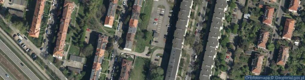 Zdjęcie satelitarne Allegro One Box, zielony automat