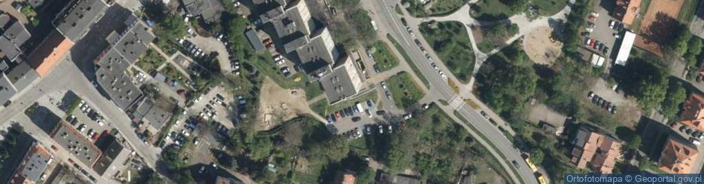 Zdjęcie satelitarne Allegro One Box, zielony automat