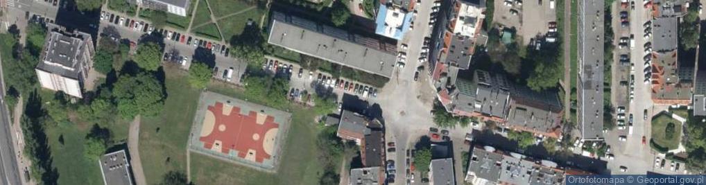 Zdjęcie satelitarne Allegro One Box, zielony automat