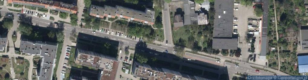 Zdjęcie satelitarne Allegro One Box, zielony automat