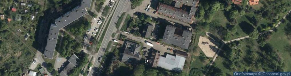 Zdjęcie satelitarne Allegro One Box, zielony automat