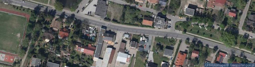 Zdjęcie satelitarne Allegro One Box, zielony automat