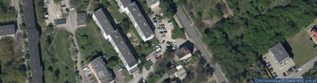 Zdjęcie satelitarne Allegro One Box, zielony automat