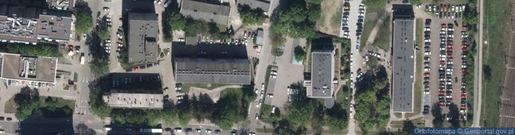 Zdjęcie satelitarne Allegro One Box, zielony automat