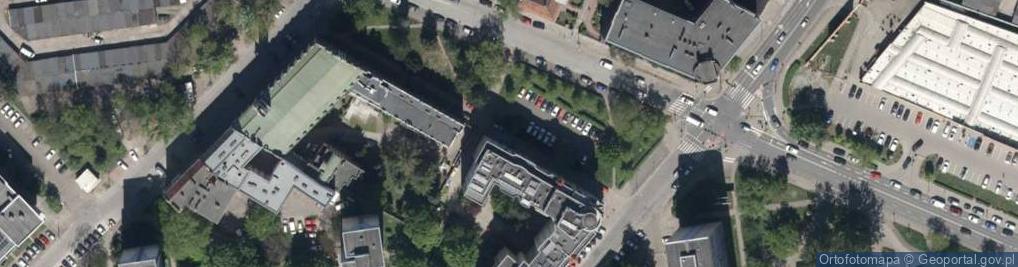 Zdjęcie satelitarne Allegro One Box, zielony automat