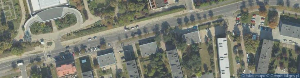 Zdjęcie satelitarne Allegro One Box, zielony automat