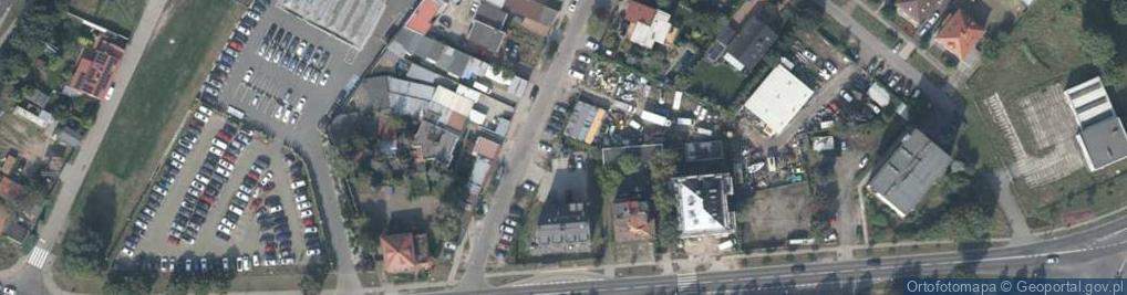 Zdjęcie satelitarne Allegro One Box, zielony automat