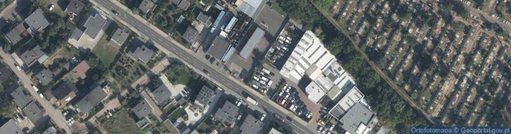 Zdjęcie satelitarne Allegro One Box, zielony automat