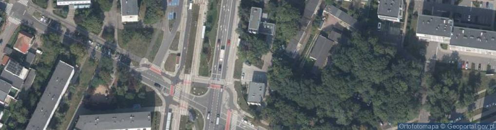 Zdjęcie satelitarne Allegro One Box, zielony automat