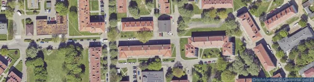 Zdjęcie satelitarne Allegro One Box, zielony automat