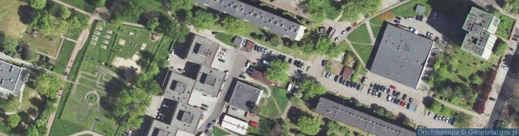 Zdjęcie satelitarne Allegro One Box, zielony automat