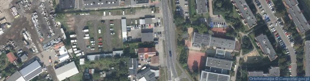 Zdjęcie satelitarne Allegro One Box, zielony automat