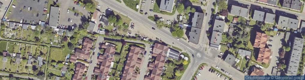 Zdjęcie satelitarne Allegro One Box, zielony automat