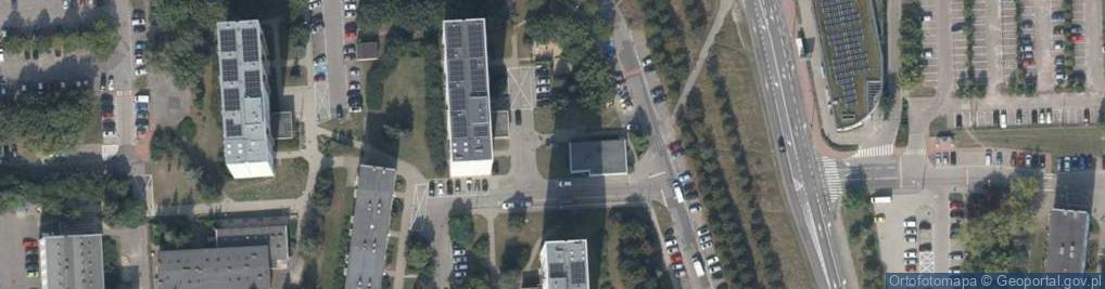 Zdjęcie satelitarne Allegro One Box, zielony automat