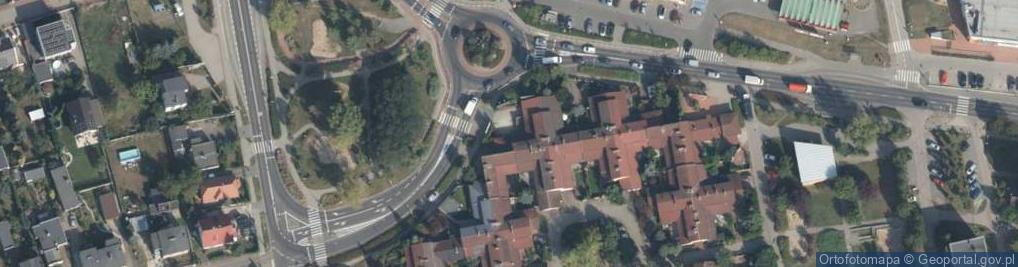 Zdjęcie satelitarne Allegro One Box, zielony automat