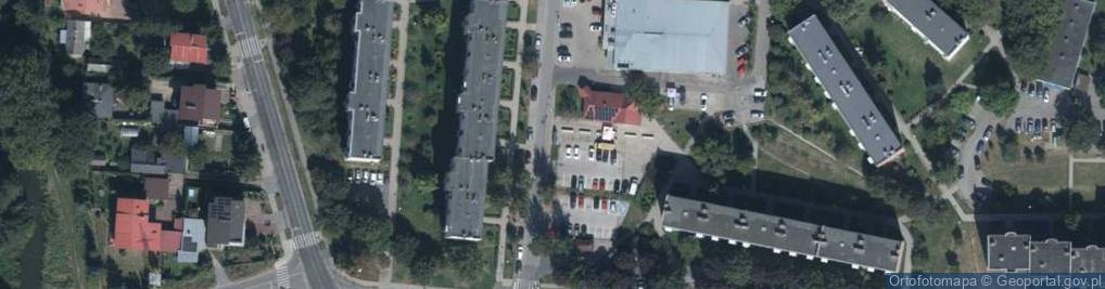 Zdjęcie satelitarne Allegro One Box, zielony automat