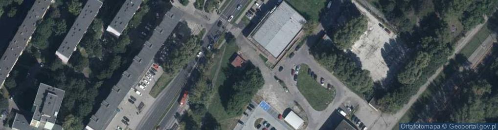 Zdjęcie satelitarne Allegro One Box, zielony automat