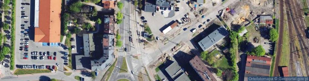 Zdjęcie satelitarne Allegro One Box, zielony automat