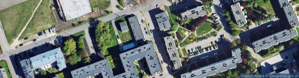 Zdjęcie satelitarne Allegro One Box, zielony automat