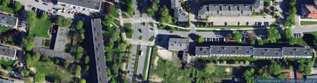 Zdjęcie satelitarne Allegro One Box, zielony automat