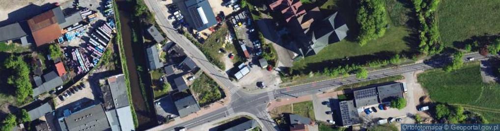 Zdjęcie satelitarne Allegro One Box, zielony automat