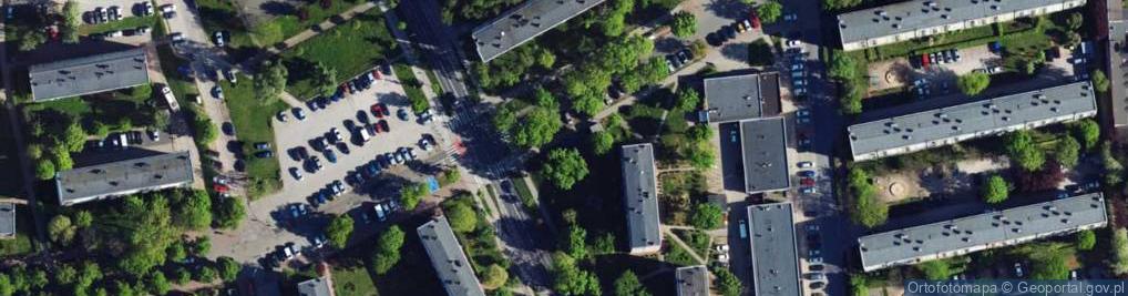 Zdjęcie satelitarne Allegro One Box, zielony automat