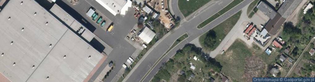 Zdjęcie satelitarne Allegro One Box, zielony automat