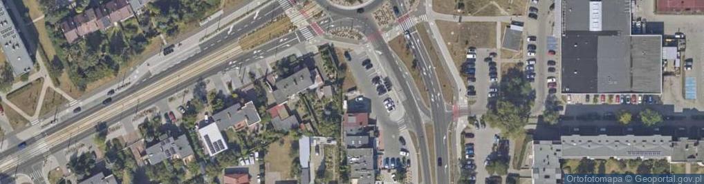 Zdjęcie satelitarne Allegro One Box, zielony automat