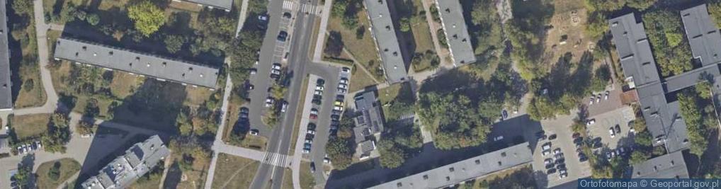 Zdjęcie satelitarne Allegro One Box, zielony automat