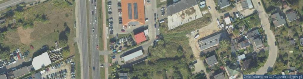 Zdjęcie satelitarne Allegro One Box, zielony automat