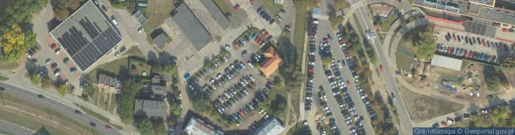 Zdjęcie satelitarne Allegro One Box, zielony automat
