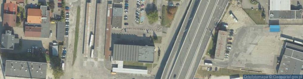 Zdjęcie satelitarne Allegro One Box, zielony automat