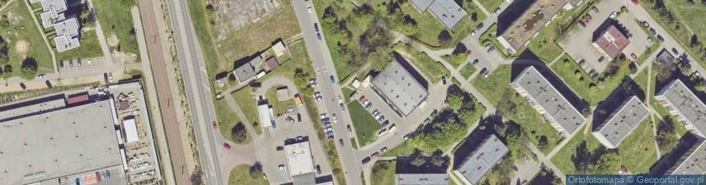 Zdjęcie satelitarne Allegro One Box, zielony automat