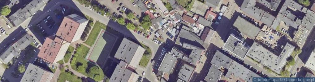 Zdjęcie satelitarne Allegro One Box, zielony automat