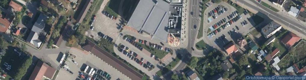 Zdjęcie satelitarne Allegro One Box, zielony automat