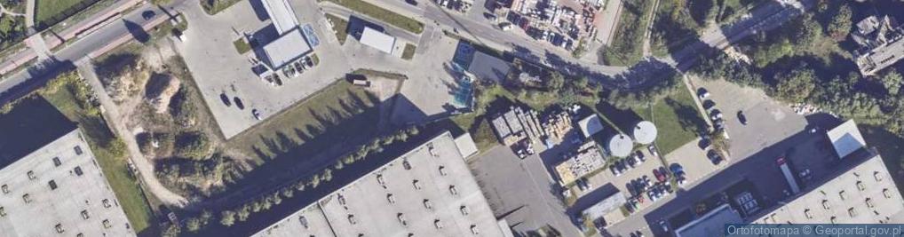 Zdjęcie satelitarne Allegro One Box, zielony automat