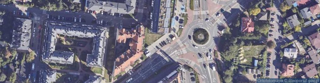 Zdjęcie satelitarne Allegro One Box, zielony automat