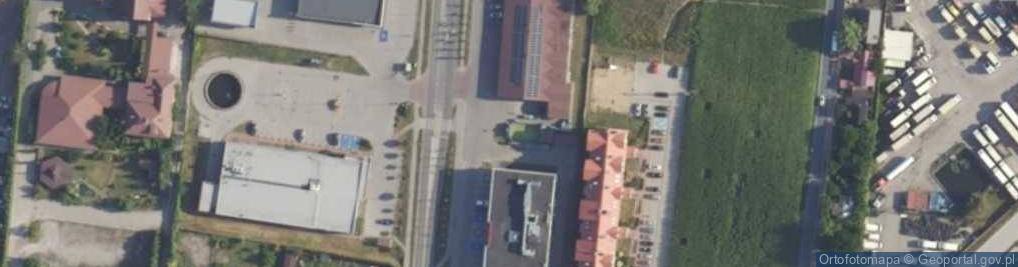 Zdjęcie satelitarne Allegro One Box, zielony automat