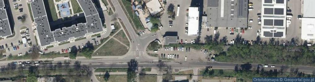 Zdjęcie satelitarne Allegro One Box, zielony automat