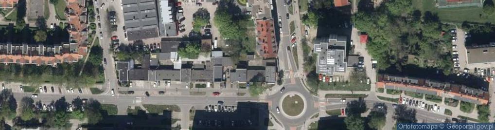 Zdjęcie satelitarne Allegro One Box, zielony automat