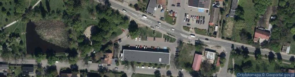 Zdjęcie satelitarne Allegro One Box, zielony automat