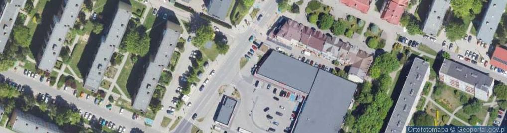 Zdjęcie satelitarne Allegro One Box, zielony automat
