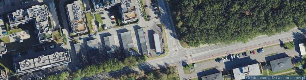 Zdjęcie satelitarne Allegro One Box, zielony automat